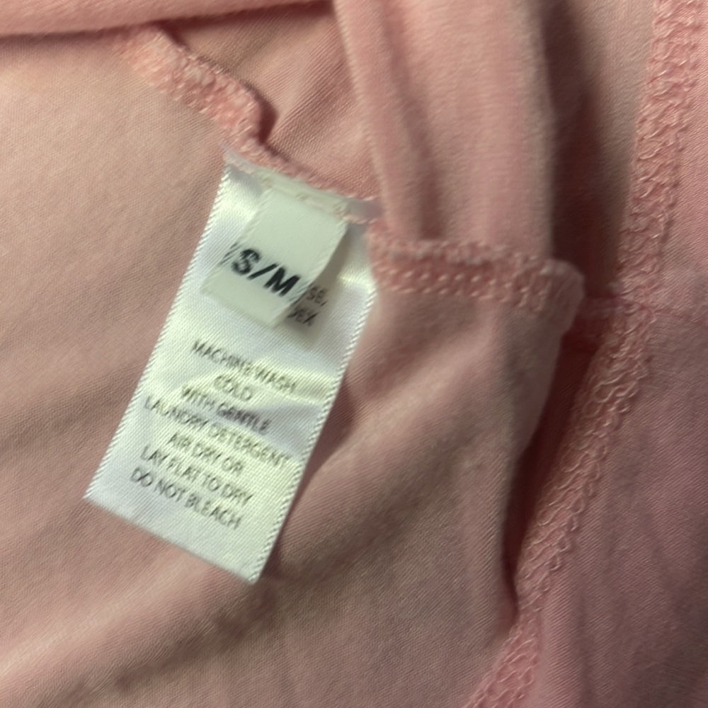 Home Collection S/M Lightweight Pink Robe - Picture 3 of 3